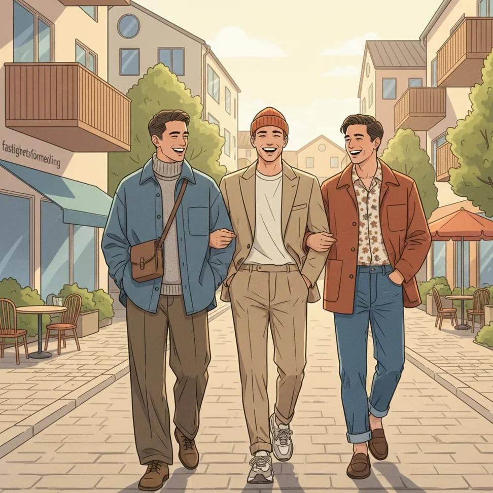 Från TikTok till verkligheten: Hur grisch-trenden förändrade svenskt herrmode